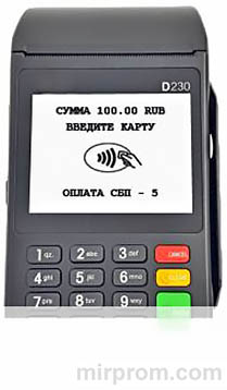 Терминал PAX D230 Инструкция