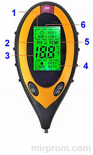 pH-метр 4 в 1 Инструкция