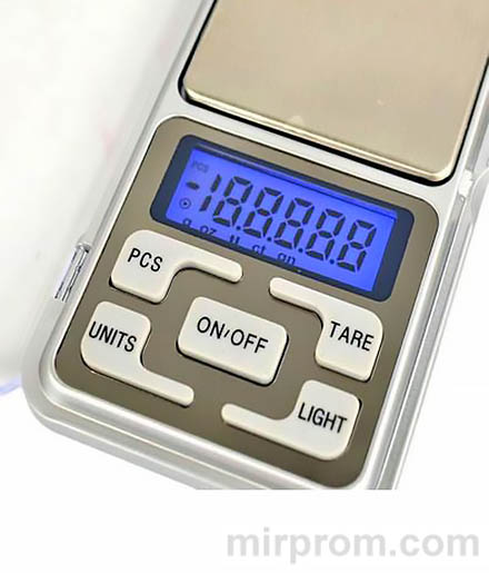 Установка батареек в весы Pocket Scale