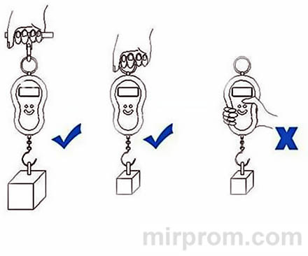 Инструкция весы Portable Electronic Scale