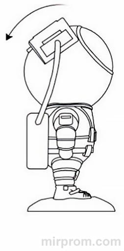 Инструкция Звездное небо проектор-космонавт