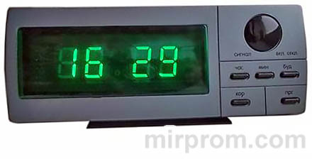 Инструкция настольных электронных часов Кварц Интеграл 025