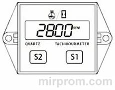 Лодочный Тахометр QUARTZ TACH/HOUR METER Инструкция