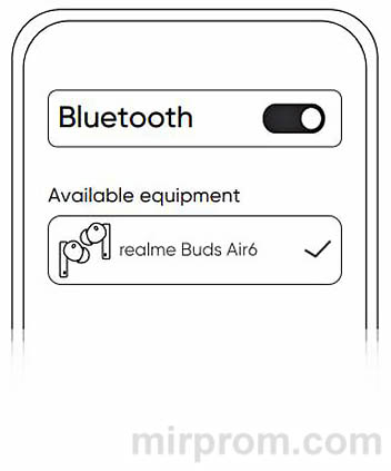 Realme Buds Air 6 TWS Инструкция