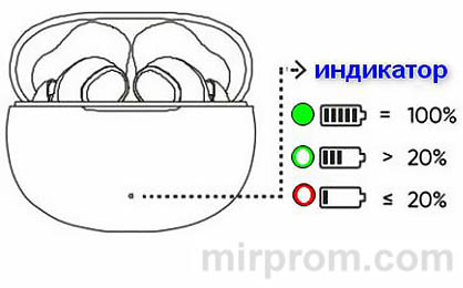 Realme Buds T110 Инструкция