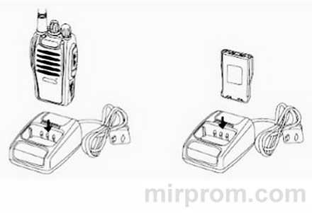 Зарядка аккумуляторной батареи Retevis H-777