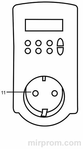 Электронный таймер REV 66989 6 Инструкция