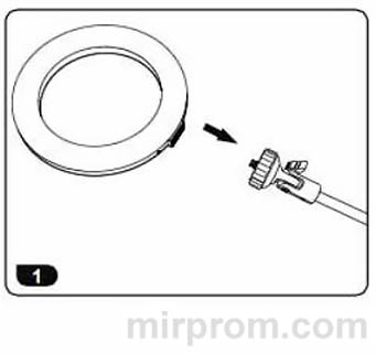 Кольцевая светодиодная лампа RGB LED SOFT RING LIGHT Инструкция