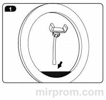 Кольцевая светодиодная лампа RGB LED SOFT RING LIGHT Инструкция