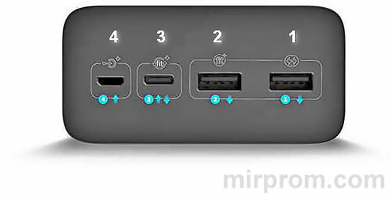 Инструкция Romoss Power Bank PEA40 40000mAh