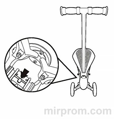 Инструкция Самокат трехколесный Божья коровка