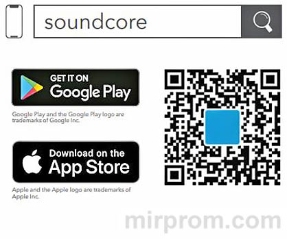 Anker Soundcore R50i P20i P25i Инструкция