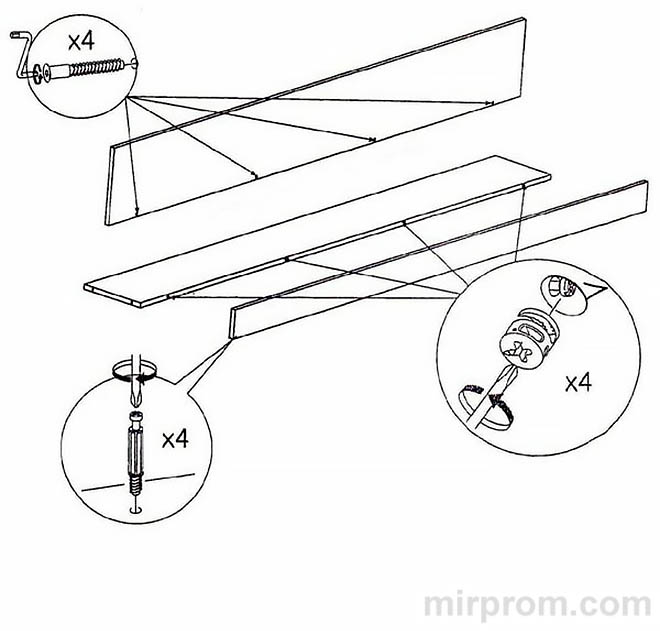Инструкция по сборке стенки Мальта (Николь)
