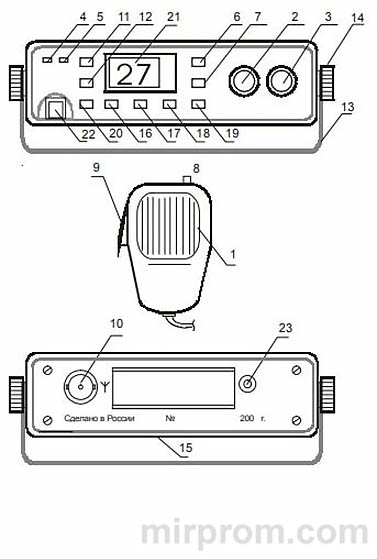 Радиостанция ТАИС - РМ41. Инструкция пользователя