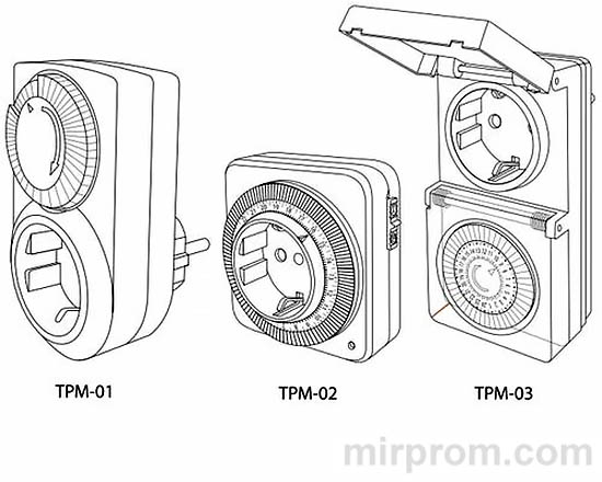 Механический таймер ТРМ 01 Инструкция