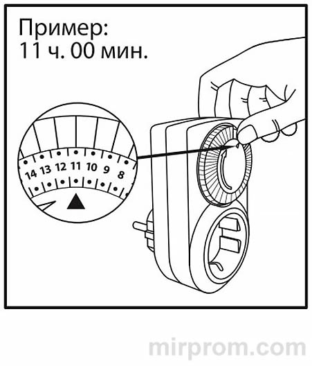 Механический таймер ТРМ 01 Инструкция