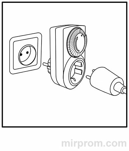 Механический таймер ТРМ 01 Инструкция