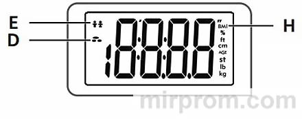 Инструкция весы TEFAL BODY UP