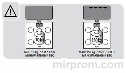 Инструкция весы TEFAL BODY UP