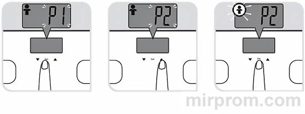 Инструкция весы TEFAL BODY UP