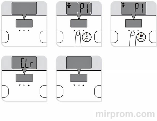 Инструкция весы TEFAL BODY UP