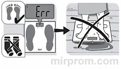 Инструкция весы TEFAL BODY UP