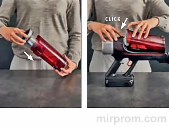 Пылесос вертикальный Tefal X-Force Flex 9.60 TY2079WO Инструкция