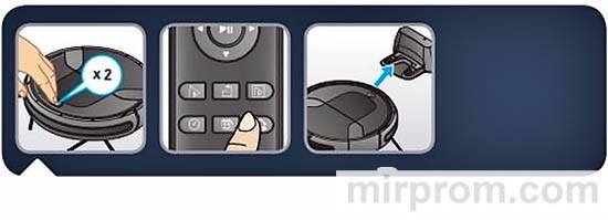 Инструкция Робот-пылесос Tefal X-plorer 20 Серия