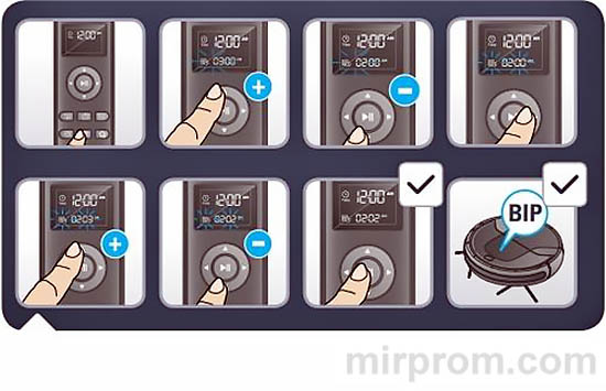 Инструкция Робот-пылесос Tefal X-plorer 20 Серия