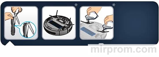 Инструкция Робот-пылесос Tefal X-plorer 20 Серия