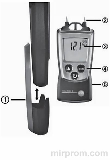 Влагомер TESTO 606-1 Инструкция