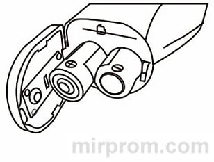 Инструкция Термометр GP-300 Замена батареек