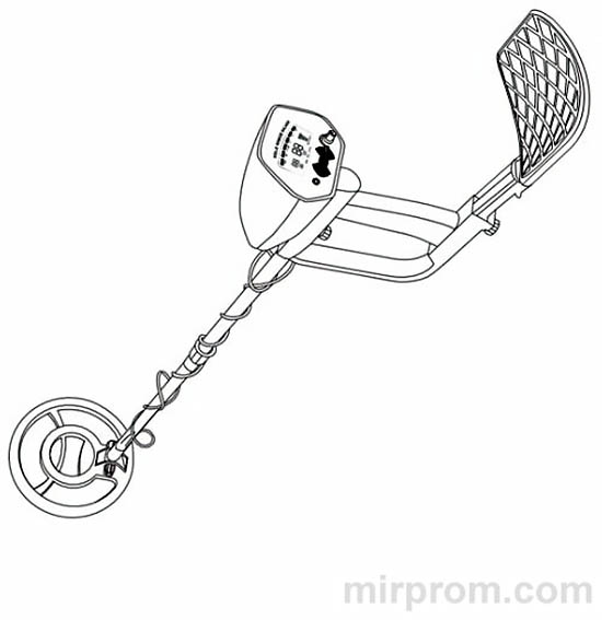 Металлоискатель Tianxun MD-4090 Инструкция. Внешний вид