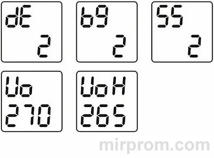 Реле напряжения TOMZN DDS238-VAP Инструкция