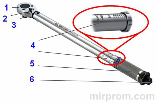 Динамометрический ключ Инструкция