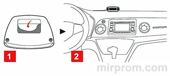 Установка главного модуля