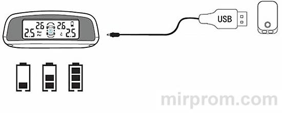 Зарядка главного модуля