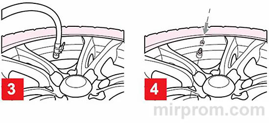 Установка внутренних датчиков