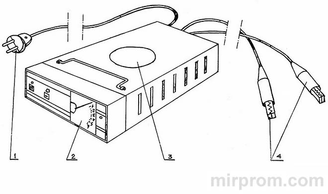 Зарядное устройство УЗ-ПА-4/12-6,3УХЛ 3,1 подготовка к работе