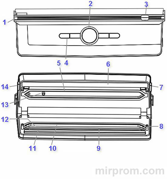 Вакуумный упаковщик 135 Вт АР 22 Инструкция