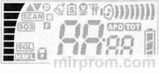 Vector VT-44 Military Инструкция носимой радиостанции