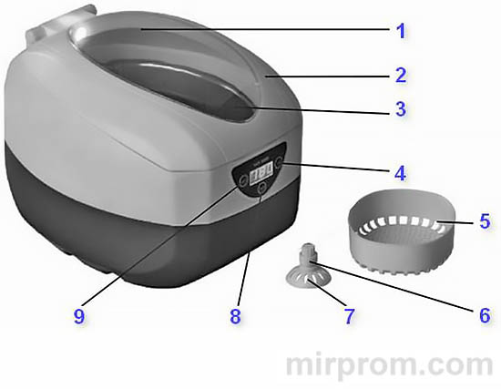 Стерилизатор VGT 1000 Инструкция