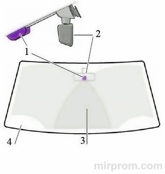 Инструкция ДДА -35 -45 -55 -65 Датчик дождя автомобильный