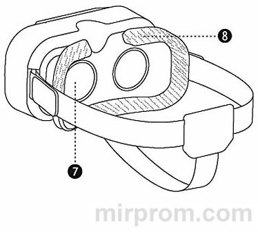 Инструкция VR SHINGCON очки виртуальной реальности