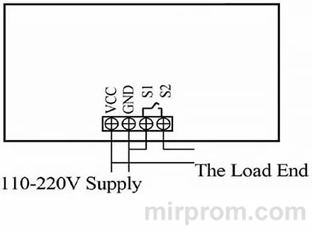 Инструкция Регулятор температуры w3230 110-220 В переменный ток