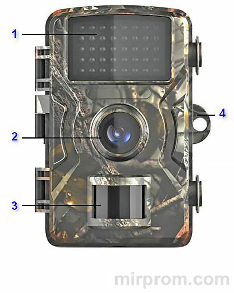 Фотоловушка Wild Hunt DL001 Инструкция