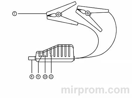 Инструкция 70mai Jump Starter Общий вид