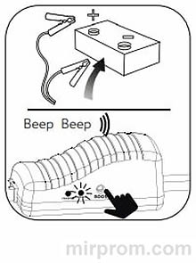 Инструкция 70mai Jump Starter зеленый индикатор