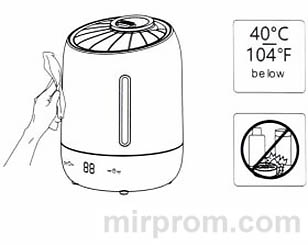 Инструкция увлажнитель Xiaomi Deerma Humidifier DEM-F600