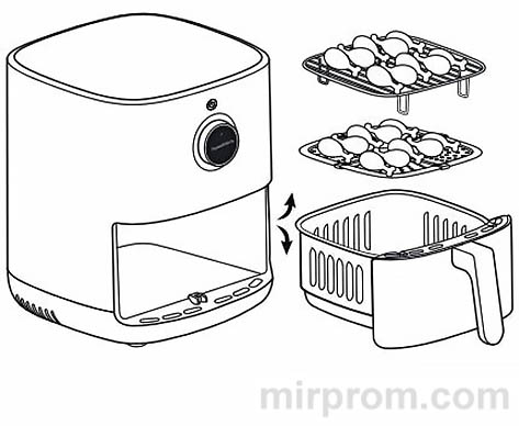Аэрогриль Mi Smart Air Fryer Инструкция